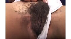Afro american hair pie loves double cock action Thumb