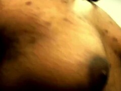 A Shy Plus-size Ebony Sista Strips Down Naked and masturbates in A Public R Thumb