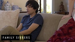 FAMILY SINNERS - Stepmom Bunny Madison Makes Her Stepson Ricky Spanish Feel Better After His Break Up Thumb