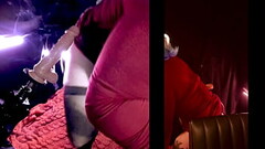 Shauna and her big toy Thumb