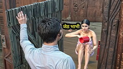 Indian Desi step Sister in law Felt Hungry for Cock, Brother in law Satisfied Her Hunger by Fucking Her Hindi Audio Thumb