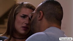 Nasty TS Kalli Grace barebacked by Dillon Diaz BBC Thumb