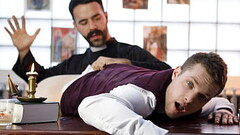Catholic Boy Benjamin Blue Walks Into Father Teddy Torres&rsquo_ Office After Being Summoned - Fatherfucks Thumb
