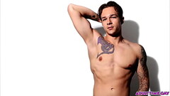 The super cute gay hunk Jayden Marcos is answering questions about intimacy and masturbation, as well as demonstrating his technique when he is jerking off Thumb