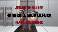 Maggie and Jenn: Hardcore Shower Sex Thumb
