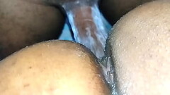 Blackxclusives - Dickinstructor taking the dick from behind, creamy doggy Thumb