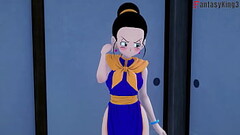 Dragon Ball Z EX 3 | Part 2 | Chichi get stuck in the kitchen step | Watch full 1hr movie on sheer or ptrn Fantasyking3 Thumb