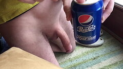 Cum into pop can and swallow it at work again Thumb