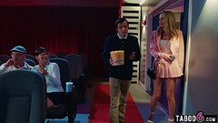 Movie theatre had teen couple fucking disburbing old people trying to watch Thumb