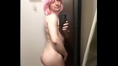 Sissy slut shows off her fuck meat! Thumb