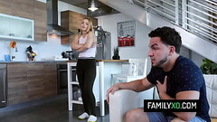 Horny step brother licks and fucks his blonde step sister pussy Thumb