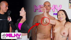 It'_s the biggest ass I'_ve ever seen and tasted! Thaina Fields fucks a horny fan after interviewing him. Thumb