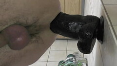 Black Beautiful Monster Cock Dildo Balls Deep - Hard Anal BBC Thumb