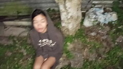 Feeding and shaving young homeless Asian street girl after finding her from dirty slum   she using my stepmother'_s eyeglasses Thumb