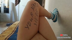 18 Youtuber CrossdresserKitty MASTURBATING You Can Request Your Name on My Thighs And I can Masturbate For You Lovelies Thumb