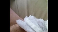 Masturbating with soft lace panties Thumb