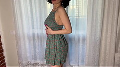 SOLO. A hot girl with African hair in a cute sundress will make your orgasm unforgettable, just look at it! Thumb