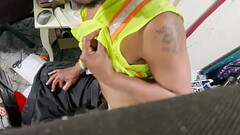 busted a good nutt in my hiviz and hard hat  ️️ Thumb