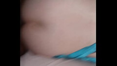 POV Stretching Tight Pussy From Behind While She Moans &amp_ Cums Thumb