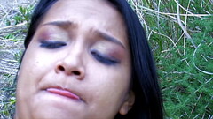Amateur slut fucks outdoors Thumb