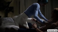 Caring stepmom lets stepson bang her ass Thumb