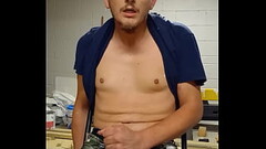 I stroke my cock until it sprays cum Thumb