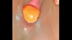 Creamy ebony pussy Thumb