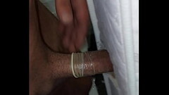 I penetrate the mattress with a condom Thumb