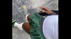 Walking Out &amp_ Public With My Ass &amp_ Dick Out Thumb