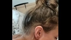 This cute skinny girl sucked my gum four times Thumb