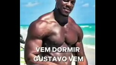 Homem negro chama Gustavo para dormir sensualmente Thumb