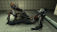 Ember Gives Futa Nova Some Expert Attention With Her Feet Thumb