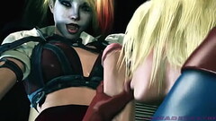 Futa Harley fucks Supergirl SFM Thumb