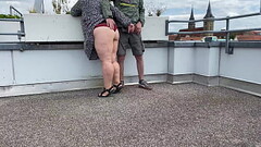 Horny mother in law gets my cum in the parking lot Thumb