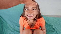 Looks Cute &amp_ Inocent but She Loves Fat Cocks Thumb