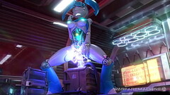 XJ-9 riding a Electrical Dildo Thumb