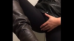 Sexy sissy boy leggings Thumb