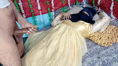 yellow dressed desi bride pussy fucking hardsex with indian desi big cock on xvideos india xxx Thumb