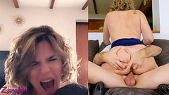 My wife'_s friend came to visit. She asked me for a massage and to fuck her in the ass Thumb