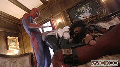 Wicked - SPIDEYPOOL RETURNS With Deadpool And Spiderman FUCKING Monica Rambeau Hard Thumb
