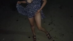 Risky Filipina Night fuck by the seashore Thumb