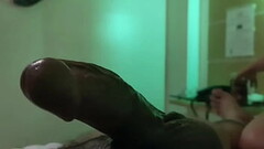 Petite Filipina Loves to eat Chocolate Cock Thumb