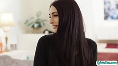 Straight guy neighbor sucks and fucks brunette ts Khloe Kay Thumb