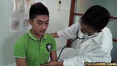 Gay doctor seduces nympho Asian patient in medical room Thumb
