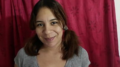 GRABO A MI HERMANASTRA COLEGIALA  UN VIDEO PORNO CASERO CON APENAS 18 A&Ntilde_OS PARA QUE SE META UNA VERGA COLOMBIANA - PORNO EN ESPANOL- Thumb