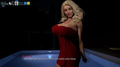 Holiday Island - How to fuck Jessica by the pool at night Thumb