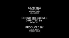Behind the scenes. EMILY WHITE - HANNAH JONES - HELEN STAR   Pissing. LTP179 Thumb
