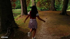 Linda del Sol &quot_La Lechera&quot_ into the forest Thumb