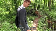 He Is Supposed To Meet His Friend In The Park But He Is Late, He Decides To Get His Ass Fucked While Waiting - BigStr Thumb