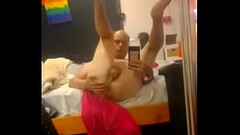 Benny Gay blonde Aussie TWINK 5'_7 AND 28 ASSSHOLE LEGS IN AIR Thumb